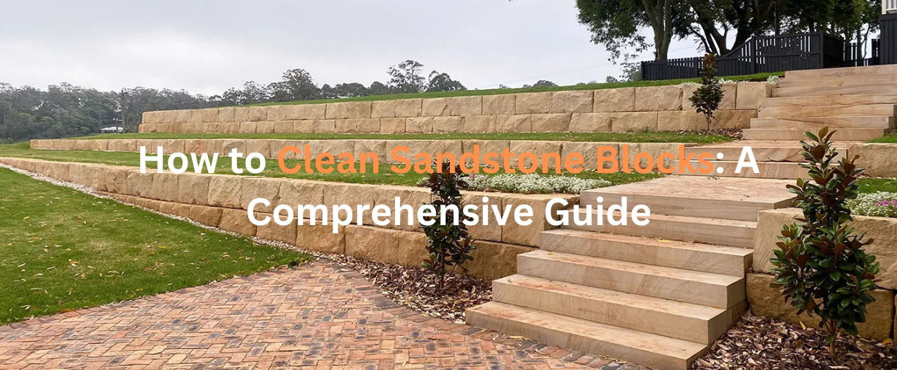 How to Clean Sandstone Blocks: