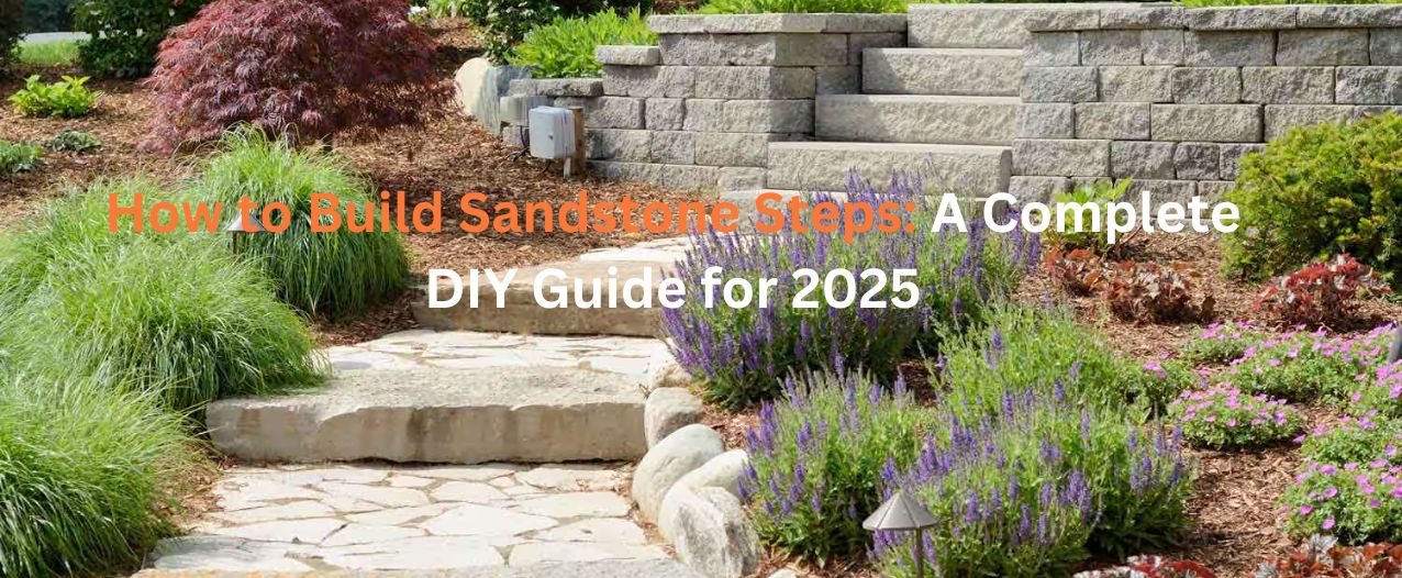 How to Build Sandstone Steps