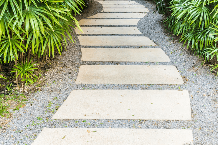 sandstone steps