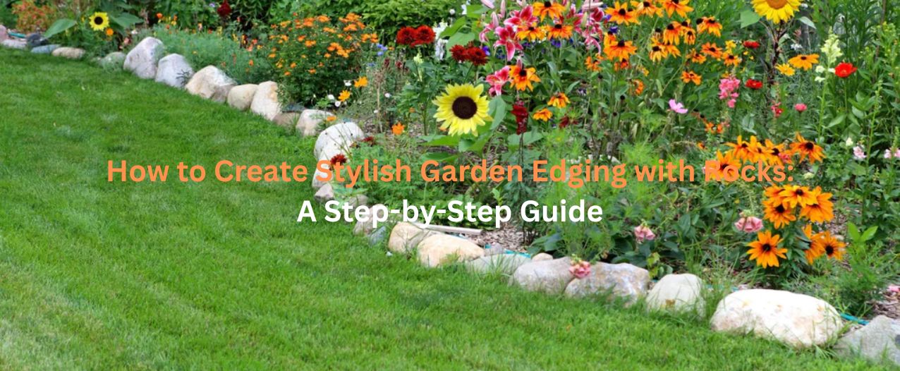 Garden Edging with Rocks