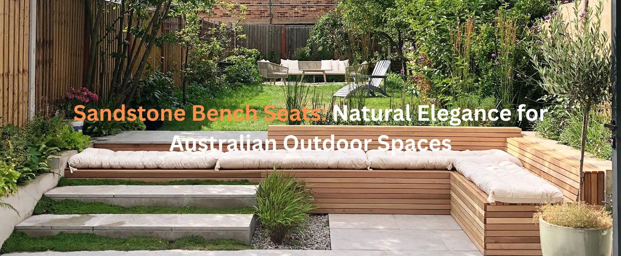 Sandstone Bench Seats